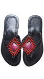 Masai Beaded African Sandals | Geri's Bluffing Boutique