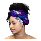 Ankara Mudcloth Headband pre-tied | Geri's Bluffing Boutique