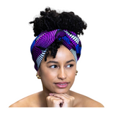 Ankara Mudcloth Headband pre-tied | Geri's Bluffing Boutique