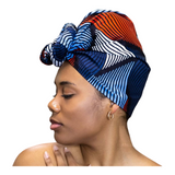 Ankara Mudcloth Headband pre-tied | Geri's Bluffing Boutique