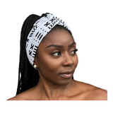 Ankara Mudcloth Headband pre-tied | Geri's Bluffing Boutique