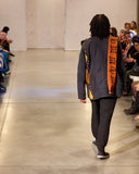 Men's Black Traditional Mudcloth Print African Dress Shirt | Geri's Bluffing Boutique (L-XL)