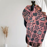 Mudcloth Shawl Scarf | LG | Geri's Bluffing Boutique