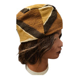 Mudcloth Hat |Kufi | Pom Pom|Geri's Bluffing Boutique