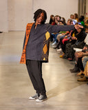 Men's Black Traditional Mudcloth Print African Dress Shirt | Geri's Bluffing Boutique (L-XL)