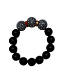 Bracelet-African Krobo Bead Stretch | Geri's Bluffing Boutique