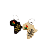 Keychain-Drum and Map of Africa