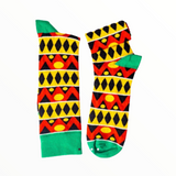 African print Socks for Men | Ankara Kente | Geri's Bluffing Boutique