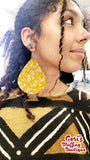 Earring - African Fabric