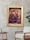 Lion 2D Illusion | Framed Art | Geri's Bluffing Boutique