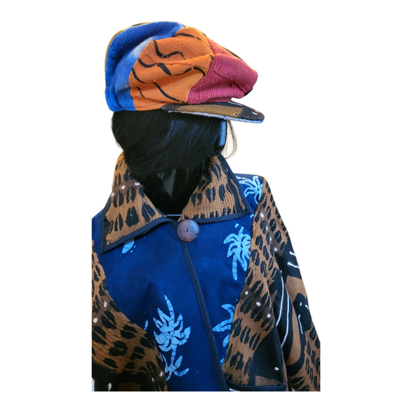 Mudcloth Rasta Hat |Geri's Bluffing Boutique