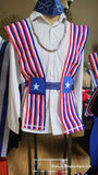 Heritage Harness | African Garment Accent | Geri's Bluffing Boutique