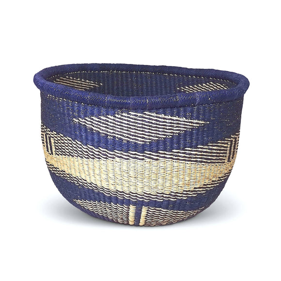 Flower & Plant Basket, Round | Geri's Bluffing Boutique