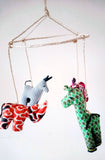 African Print Baby Crib Mobile | Geris Bluffing Boutique