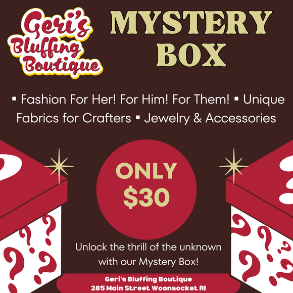 Mystery Box | Geri's Bluffing Boutique |Liquidation Sale