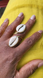 Kenyan Brass Rings | Statement piece | Adjustable|African  Geri's Bluffing Boutique