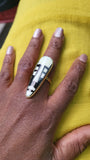 Kenyan Brass Rings | Statement piece | Adjustable|African  Geri's Bluffing Boutique