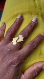 Kenyan Brass Rings | Statement piece | Adjustable|African  Geri's Bluffing Boutique