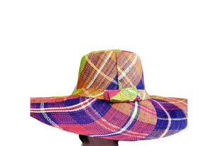 Multicolor Raffia Hat