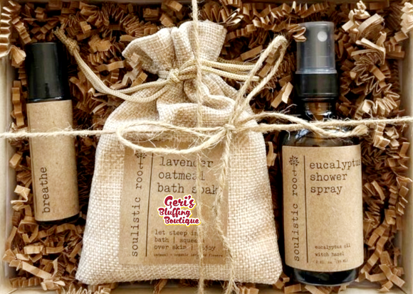 3pc Travel Self Care Gift Set | Essential Oils | Geri's Bluffing Boutique