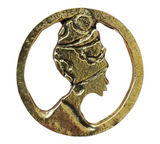 Bronze Ring | Adinkra Symbol Gold | Geri's Bluffing Boutique