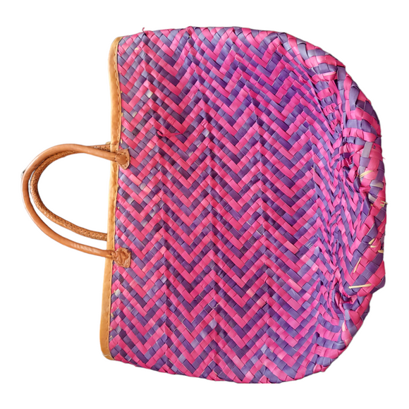 Pink market bag