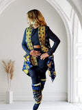 African Mudcloth Cardigan Jacket | Geri's Bluffing Boutique