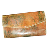 Tie Die Leather Wallet | Geri's Bluffing Boutique