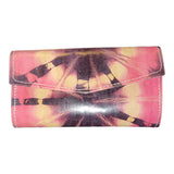 Tie Die Leather Wallet | Geri's Bluffing Boutique