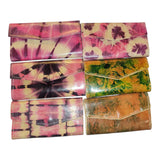 Tie Die Leather Wallet | Geri's Bluffing Boutique