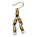Kenyan Brass-Bronze Earrings | Geri's Bluffing Boutique