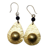 Kenyan Brass-Bronze Earrings | Geri's Bluffing Boutique