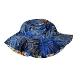 Wide Brim Floppy Bucket Hat | African Print | Patchwork| Kitenge | Geri's Bluffing Boutique