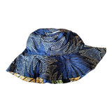Wide Brim Floppy Bucket Hat | African Print | Patchwork| Kitenge | Geri's Bluffing Boutique