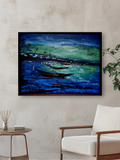 Hand Painted African Wall Art | Atlantic Ocean Fishing | Geri's Bluffing Boutique