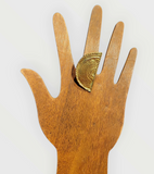 Kenyan Brass Rings | Statement piece | Adjustable|African  Geri's Bluffing Boutique
