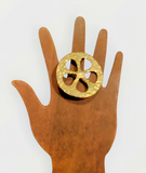 Kenyan Brass Rings | Statement piece | Adjustable|African  Geri's Bluffing Boutique