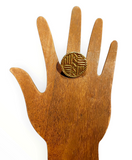 Kenyan Brass Rings | Statement piece | Adjustable|African  Geri's Bluffing Boutique
