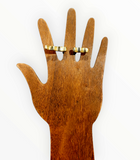 Kenyan Brass Rings | Statement piece | Adjustable|African  Geri's Bluffing Boutique