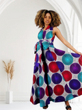 Multi-Wear Infinity Ankara Jumpsuit | Geri's Bluffing Boutique