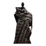 Mudcloth Shawl Scarf | LG | Geri's Bluffing Boutique