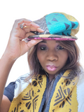 Mudcloth Rasta Hat |Geri's Bluffing Boutique