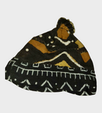 Mudcloth Beanie Hat | Bogolan | Geri's Bluffing Boutique