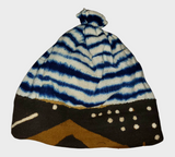 Mudcloth Beanie Hat | Bogolan | Geri's Bluffing Boutique