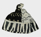 Mudcloth Beanie Hat | Bogolan | Geri's Bluffing Boutique