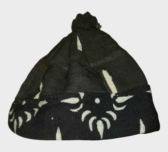 Mudcloth Beanie Hat | Bogolan | Geri's Bluffing Boutique