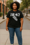 1847 🇱🇷 T-shirt |Fingerprint Design | Geri's Bluffing Boutique