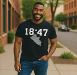 1847 🇱🇷 T-shirt |Fingerprint Design | Geri's Bluffing Boutique