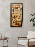 Vintage Wall Art Banana Fiber | Rwanda Geri's Bluffing Boutique