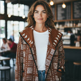 African Mudcloth Blazer Jacket | Bogolon | Geri's Bluffing Boutique